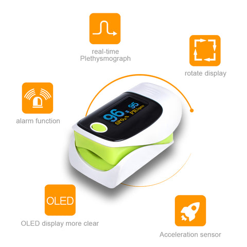 Image of Oled pulse oximeter display pulsioximetro - mamyfull