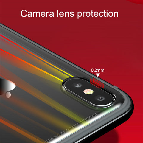 Image of Ultra-thin Metal Case light Phone Case for iPhone 7 8 Plus X XR XS - mamyfull