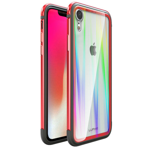 Image of Ultra-thin Metal Case light Phone Case for iPhone 7 8 Plus X XR XS - mamyfull