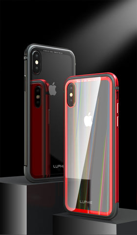 Image of Ultra-thin Metal Case light Phone Case for iPhone 7 8 Plus X XR XS - mamyfull