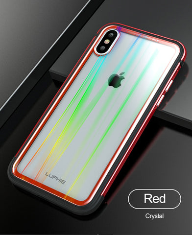 Image of Ultra-thin Metal Case light Phone Case for iPhone 7 8 Plus X XR XS - mamyfull