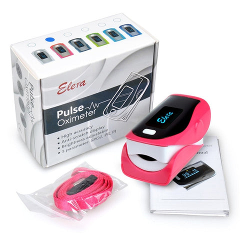 Image of Pulse Oximeter with finger pulse and alarm - mamyfull