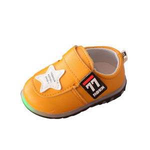 2018 Children Autumn Toddler Sport Running Baby Shoes Boys Girls Children Lighting Shoes Luminous Flasher Glowing Sneakers