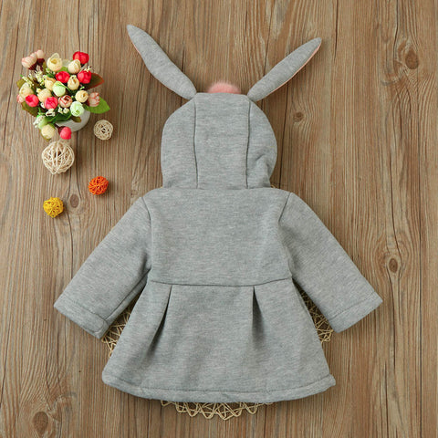 Image of Baby Girls coat Winter clothes Infant Girls Autumn Winter Hooded Coat Cloak Jacket Thick Warm Clothes drop ship - mamyfull