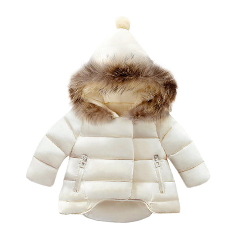 Image of Baby Girls Boys Kids Jacket Coat Autumn Winter Warm Children Clothes - mamyfull