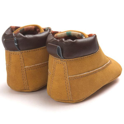 Image of ROMIRUS Baby Toddler Soft Sole Leather Shoes Infant Boy Girl Toddler Shoes - mamyfull