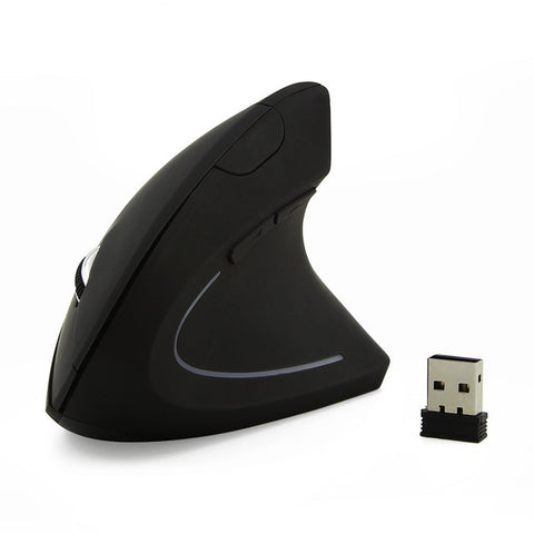 Image of Vertical and ergonomic wireless mouse, to avoid neck pain - mamyfull