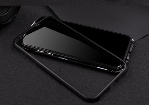 Image of Magnetic case phone cases for iPhone X 6 6S 7 8 Plus Anti-Scratch Tempered Glass Back Cover - mamyfull