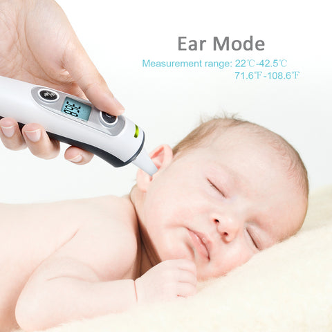 Image of Infrared baby thermometer with led - mamyfull