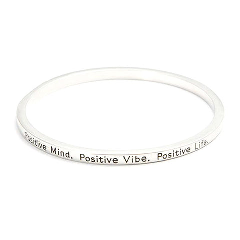 Image of Positive Mind & Vibe Bangle - mamyfull