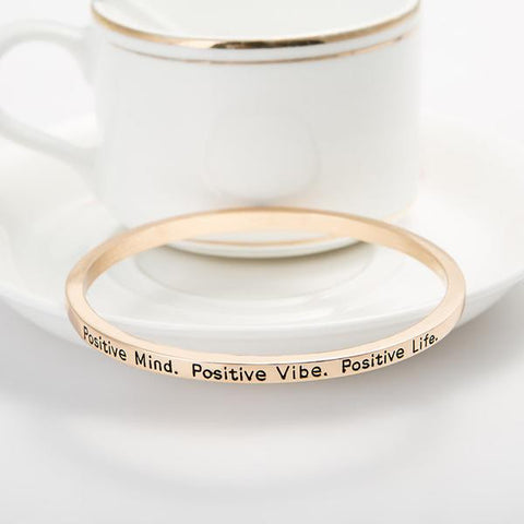 Image of Positive Mind & Vibe Bangle - mamyfull