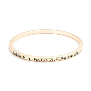 Positive Mind & Vibe Bangle