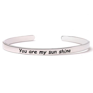 You Are My Sunshine Bangle - mamyfull