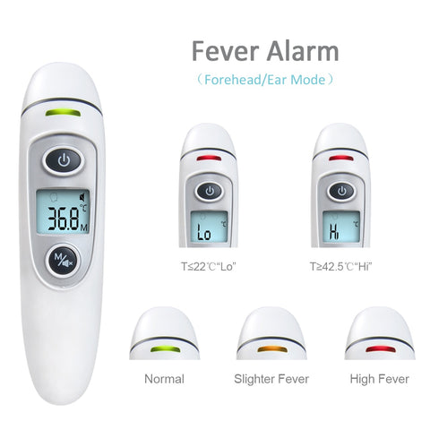 Image of Infrared baby thermometer with led - mamyfull