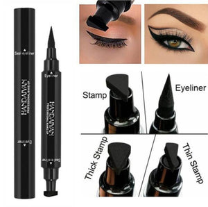 Dual End Black Liquid Eyeliner Pencil