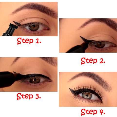 Image of Dual End Black Liquid Eyeliner Pencil