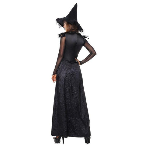 Image of Halloween dress black witch - mamyfull