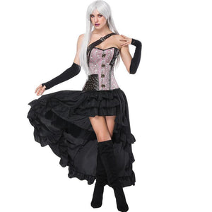 Woman dress for Halloween with corset - mamyfull