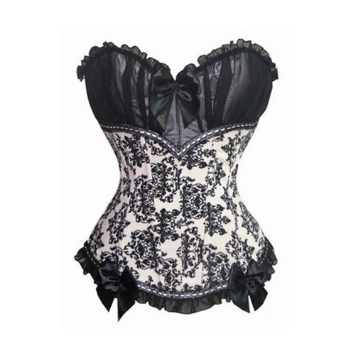 Image of Women's suit for halloween with corset and shirt - mamyfull